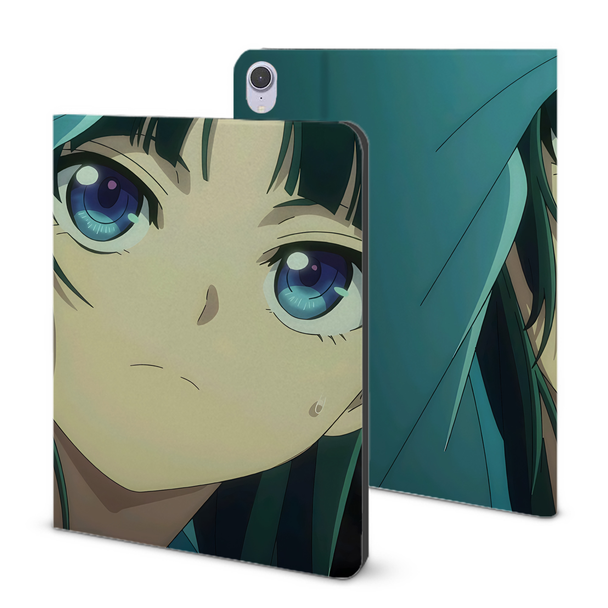（画像用） 薬屋のひとりごと The Apothecary Diaries IPad ケース ブック型 PUレザー TPU 耐衝撃 軽量 薄型 ペン収納なし 全面保護 IPad 各モデル対応